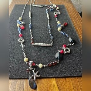 Sea Starfish Beaded Necklace